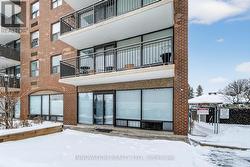 Patio doors to Living/Dining at street level - 