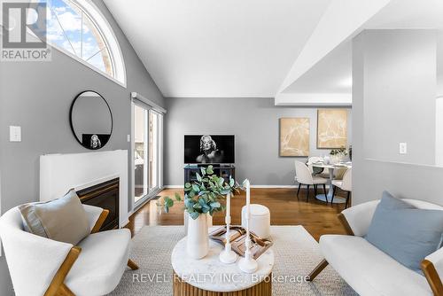 4 Howling Crescent, Ajax, ON - Indoor Photo Showing Living Room With Fireplace
