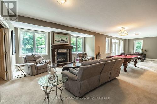 32 Gallagher Crescent, Springwater, ON - Indoor With Fireplace