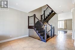 Oak staircase to upper and finished lower level - 