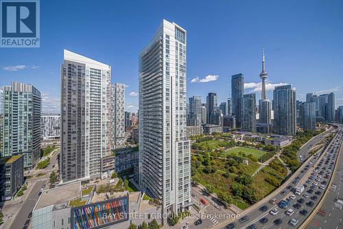 2807 - 38 Dan Leckie Way, Toronto, ON - Outdoor With Facade