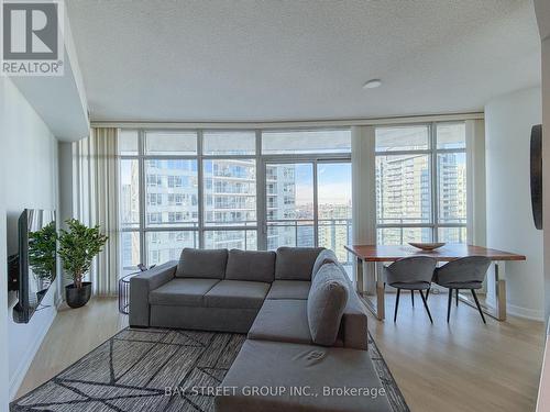 2807 - 38 Dan Leckie Way, Toronto, ON - Indoor Photo Showing Living Room