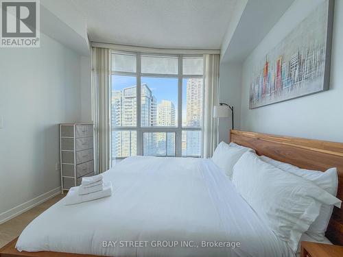 2807 - 38 Dan Leckie Way, Toronto, ON - Indoor Photo Showing Bedroom