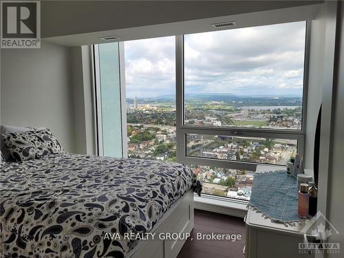 3308 - 805 Carling Ave Avenue W, Ottawa, ON - Indoor Photo Showing Bedroom