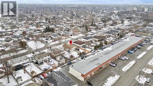 Aerial view of property and surrounding area - 40 Bula Drive, St. Catharines, ON -  With View