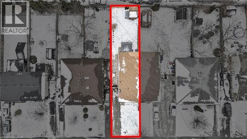 Map / location featuring property boundaries highlighted - 40 Bula Drive, St. Catharines, ON - 
