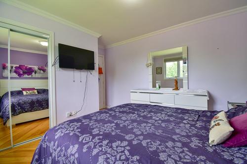 Primary bedroom - 5201 Rue Honoré-Beaugrand, Montréal (Mercier/Hochelaga-Maisonneuve), QC - Indoor Photo Showing Bedroom