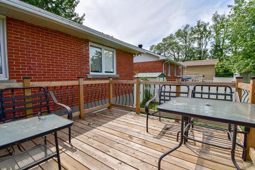 Patio - 5201 Rue Honoré-Beaugrand, Montréal (Mercier/Hochelaga-Maisonneuve), QC - Outdoor With Deck Patio Veranda With Exterior