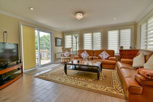 Living room - 5201 Rue Honoré-Beaugrand, Montréal (Mercier/Hochelaga-Maisonneuve), QC - Indoor Photo Showing Living Room