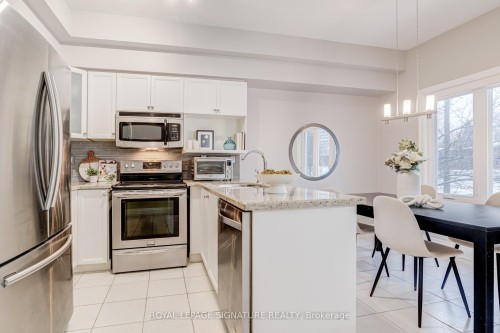97 Harbourview Crescent, Toronto, ON - Indoor Photo Showing Kitchen With Stainless Steel Kitchen