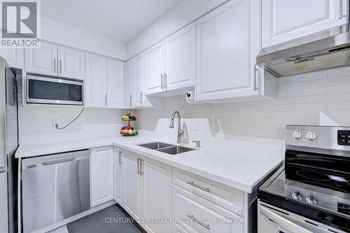 139 - 366 The East Mall, Toronto, ON - Indoor Photo Showing Kitchen With Double Sink