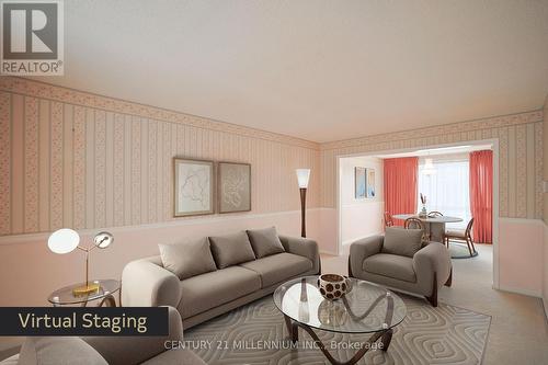 1281 Deer Run, Mississauga, ON - Indoor Photo Showing Living Room