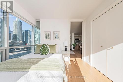 1107 - 10 Queens Quay W, Toronto, ON - Indoor Photo Showing Bedroom