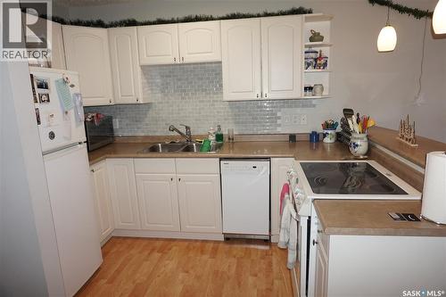 303 2315 Mcintyre Street, Regina, SK - Indoor Photo Showing Kitchen With Double Sink