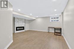 Basement with Vinyl Flooring - 