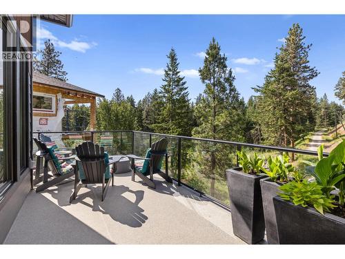 Main floor deck off dining room. - 830 Westview Way Unit# 22, West Kelowna, BC - Outdoor With Balcony With Exterior