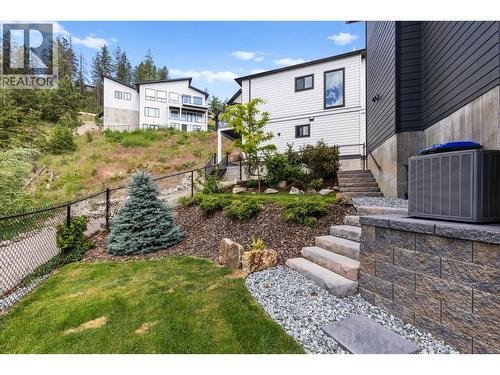 Stair access to lower level self contained suite. - 830 Westview Way Unit# 22, West Kelowna, BC - Outdoor