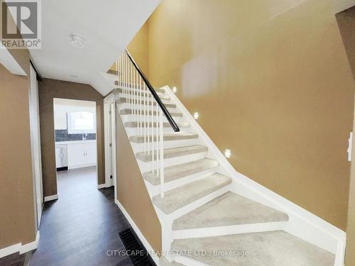 Stairs to 2nd Floor - 4064 Teakwood Drive, Mississauga, ON - Indoor Photo Showing Other Room