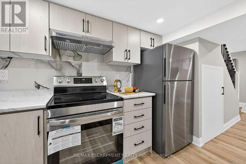 150 Brucedale Avenue E, Hamilton, ON - Indoor Photo Showing Kitchen With Stainless Steel Kitchen