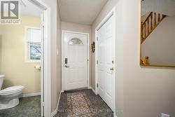 Entryway and door to garage - 