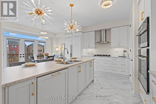 80 Explorer Way, Thorold (Rolling Meadows), ON - Indoor Photo Showing Kitchen With Double Sink
