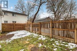 Fenced in yard - 