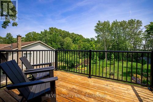 balcony off primary suite - 74 Montgomery Road, Welland (N. Welland), ON - Outdoor With Balcony
