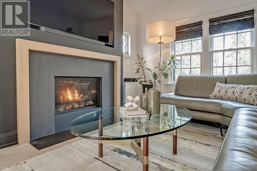 1060 Mohawk Road, Burlington, ON - Indoor Photo Showing Living Room With Fireplace