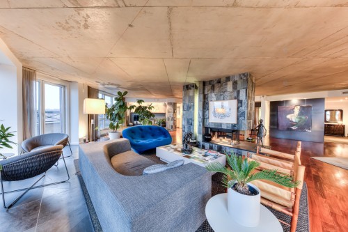 Salon - 703-285 Av. Laurier E., Montréal (Le Plateau-Mont-Royal), QC - Indoor Photo Showing Living Room