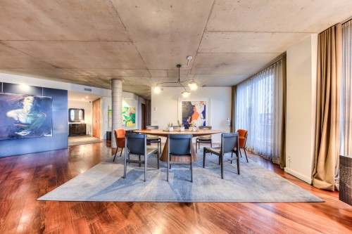 Salle à manger - 703-285 Av. Laurier E., Montréal (Le Plateau-Mont-Royal), QC - Indoor Photo Showing Dining Room