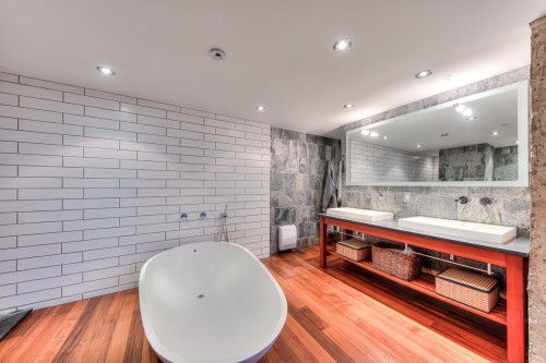 Salle de bains attenante à la CCP - 703-285 Av. Laurier E., Montréal (Le Plateau-Mont-Royal), QC - Indoor Photo Showing Bathroom