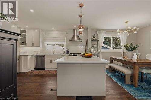 Slide in gas range/oven - 2424 Eileen Drive, Burlington, ON 