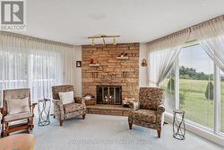 Living Room-Fireplace - 