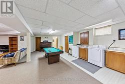 Open Laundry Area & Rec Room - 