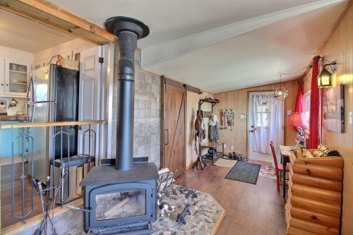 Hall d'entrée/Vestibule - 1375 Boul. Malcolm-Fraser, La Malbaie, QC - Indoor With Fireplace