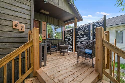 47 Morrison Road, Kimberley, BC - Outdoor With Deck Patio Veranda With Exterior