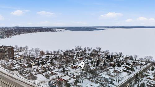 Aerial photo - 22 Av. Coolbreeze, Pointe-Claire, QC - Outdoor With Body Of Water With View