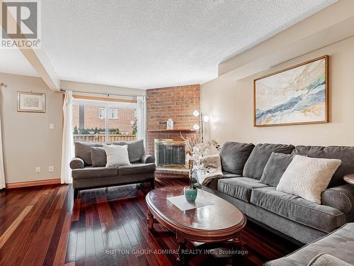 80 Bob O'Link Avenue, Vaughan, ON - Indoor Photo Showing Living Room With Fireplace