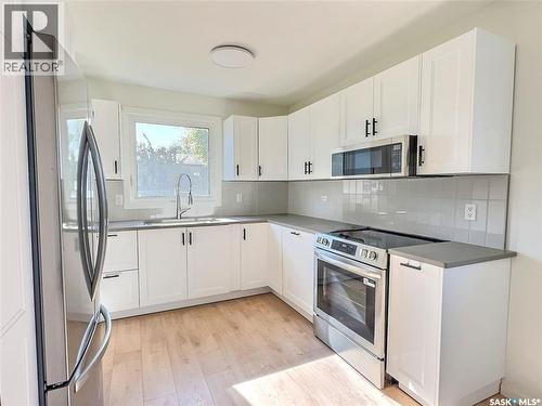 1429 Lacroix Crescent, Prince Albert, SK - Indoor Photo Showing Kitchen With Stainless Steel Kitchen