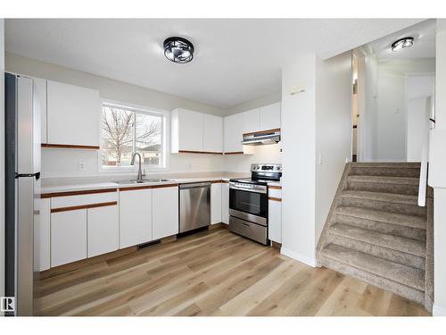 5914 162A Av Nw, Edmonton, AB - Indoor Photo Showing Kitchen With Double Sink