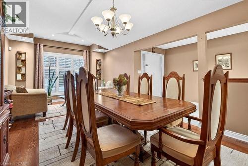 128 Nugent Drive, Hamilton, ON - Indoor Photo Showing Dining Room