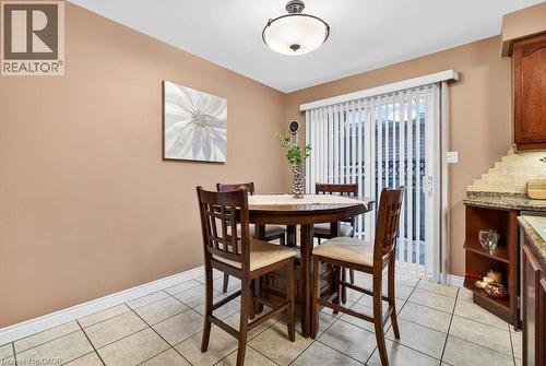 128 Nugent Drive, Hamilton, ON - Indoor Photo Showing Dining Room