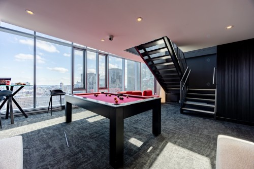 Piscine - 1606-360 Rue Mayor, Montréal (Ville-Marie), QC - Indoor Photo Showing Other Room