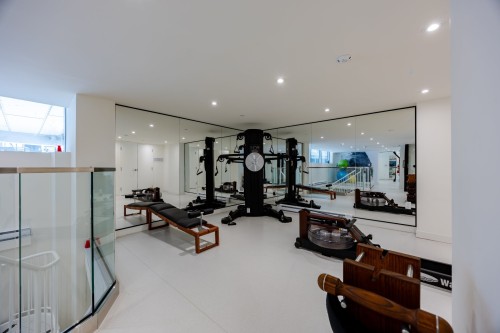 Salle d'exercice - 1606-360 Rue Mayor, Montréal (Ville-Marie), QC - Indoor Photo Showing Gym Room