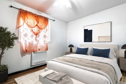 Chambre à coucher - 7-6396 Rue Villeneuve, Montréal (Montréal-Nord), QC - Indoor Photo Showing Bedroom