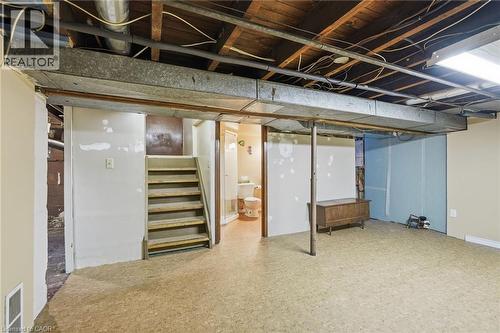 134 Balsam Avenue N, Hamilton, ON - Indoor Photo Showing Basement