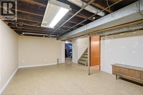 134 Balsam Avenue N, Hamilton, ON - Indoor Photo Showing Basement
