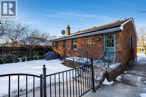 1114 Parkview, Windsor, ON - Outdoor With Deck Patio Veranda With Exterior