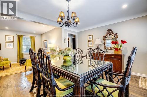 1114 Parkview, Windsor, ON - Indoor Photo Showing Dining Room