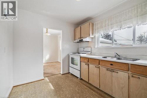 1332 Rebecca Street, Oakville, ON - Indoor Photo Showing Kitchen With Double Sink